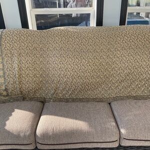 Extra large gold scarf